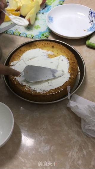 自制简易蛋糕的做法步骤：6