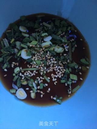 青菜虾仁面的做法步骤：5