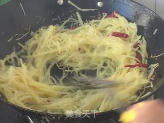 酸辣土豆丝的做法步骤：11