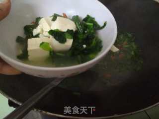 青菜豆腐的做法步骤：9