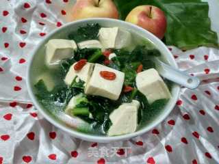 青菜豆腐的做法步骤：10