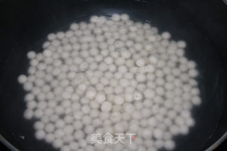 蔓越莓酒酿小汤圆的做法步骤：2