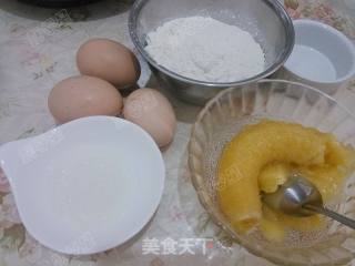 香蕉蛋糕的做法步骤：1