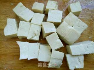 炝拌豆腐的做法步骤：2