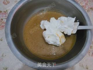 咖啡戚风蛋糕的做法步骤：8