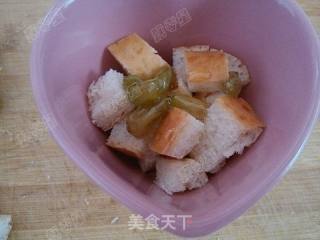 葡萄干面包布丁的做法步骤：7