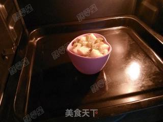 葡萄干面包布丁的做法步骤：11
