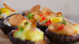 来嘛？请你吃6块钱的香菇披萨的做法步骤：12