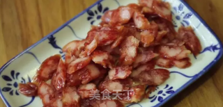 潮音潮人：腊肠炒四季豆的做法步骤：3