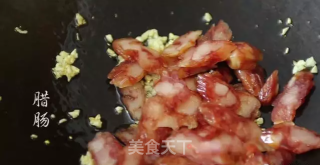 潮音潮人：腊肠炒四季豆的做法步骤：5