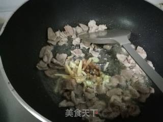 #妈妈的味道#韭菜炒肉的做法步骤：5