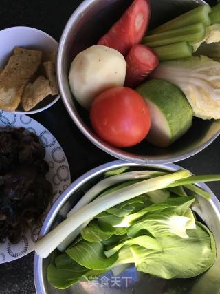 家常旗花面的做法步骤：3
