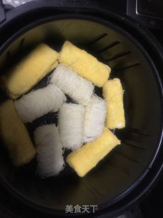 空炸甜点的做法步骤：1