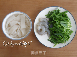虾仁魔芋的做法步骤：2
