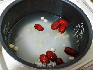 莲子红枣粥的做法步骤：2