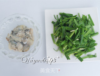 韭菜炒生蚝的做法步骤：6