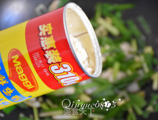 韭菜炒生蚝的做法步骤：10