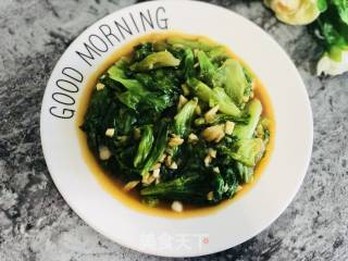 蒜香生菜的做法步骤：5