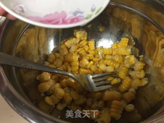 华丽丽的芝士玉米烙的做法步骤：2