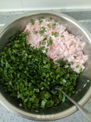 韭菜鲜肉饺子的做法步骤：5