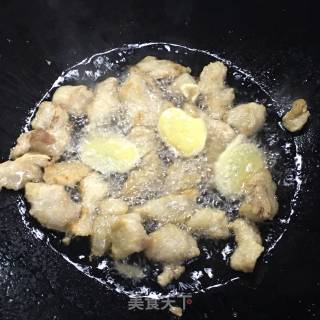 油渣炒青菜的做法步骤：2