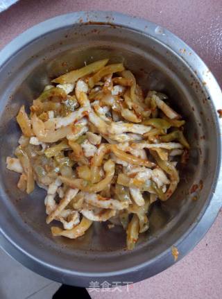 榨菜肉丝的做法步骤：4
