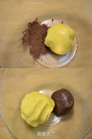 小狗卡通饼干的做法步骤：5