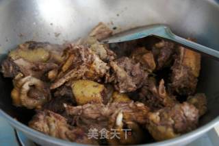 小鸡炖蘑菇的做法步骤：5
