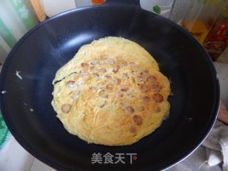香肠煎鸡蛋的做法步骤：10