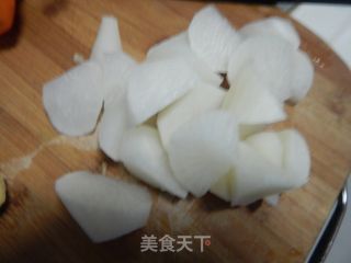 白萝卜烧排骨的做法步骤：8