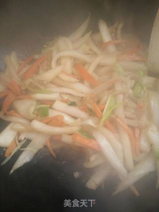 大白菜炒肉丝的做法步骤：6