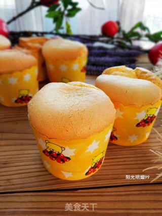 无水戚风蛋糕杯的做法步骤：22