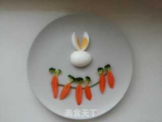 鸡蛋小兔子的做法步骤：4