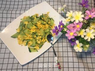 青瓜炒鸡蛋-超美味减肥餐的做法步骤：6