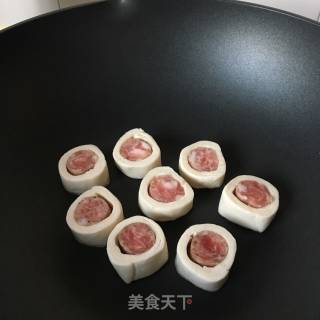 香肠手抓饼串串的做法步骤：4