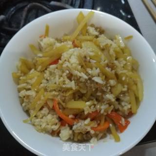 什锦炒饭的做法步骤：5