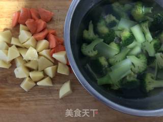 土耳其风味杂蔬烤鸡腿的做法步骤：5