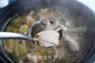 松茸猪肚鸡的做法步骤：7