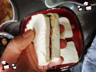 仙草阁私房菜（素食主义）--腊月二十三小年香菇瓤豆腐的做法步骤：5