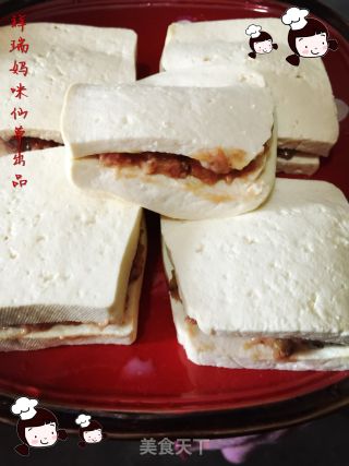 仙草阁私房菜（素食主义）--腊月二十三小年香菇瓤豆腐的做法步骤：6
