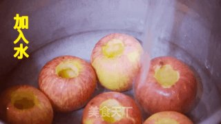 蒸苹果的做法步骤：3