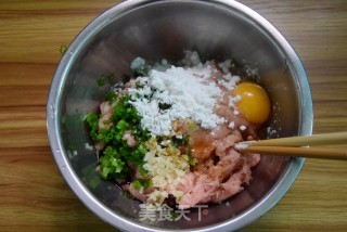 沙茶酱鸡肉丸的做法步骤：4