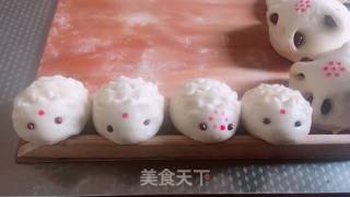 新春馒头的做法步骤：4