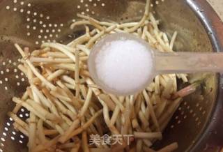 #妈妈的味道#爽口菜凉~拌折耳根的做法步骤：3