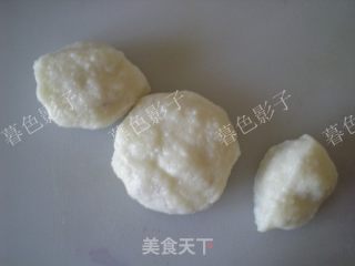 蓝莓酱淋面年糕的做法步骤：6
