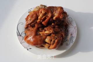 秘制卤猪手的做法步骤：9