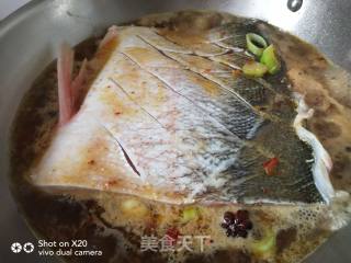 酱炖花白鲢的做法步骤：6