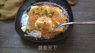 鸭黄蒸豆腐的做法步骤：7