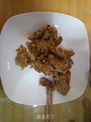菠萝咕噜肉的做法步骤：7