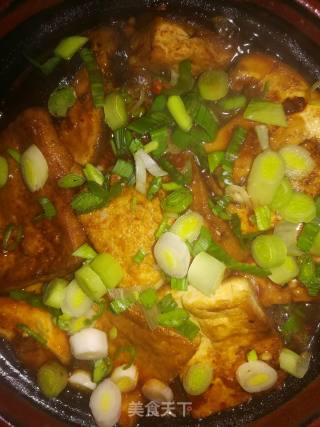 香菇豆腐煲的做法步骤：8